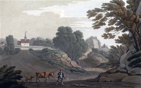 Bamble Church (JW Edy plate 32)
