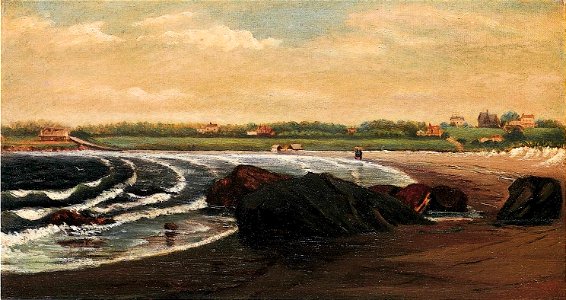 Untitled (Rhode Island Seascape) by Edward Mitchell Bannister, c. 1856
