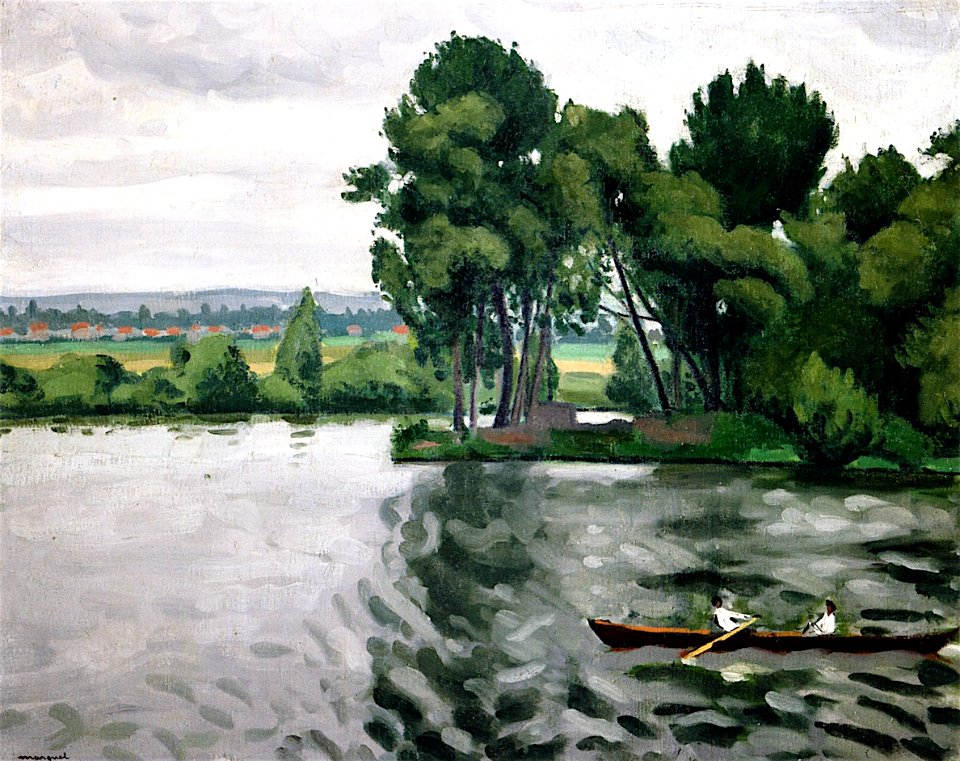 Banks of the Seine at Poissy Albert Marquet