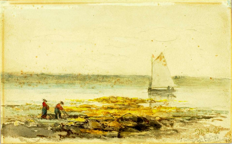 Edward Mitchell Bannister - Morning on the Shore - 1983.95.1 - Smithsonian American Art Museum