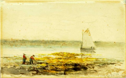 Edward Mitchell Bannister - Morning on the Shore - 1983.95.1 - Smithsonian American Art Museum