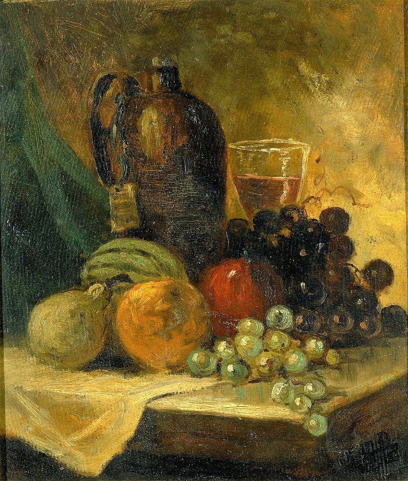 Edward Mitchell Bannister - Still Life - 1983.95.105 - Smithsonian American Art Museum