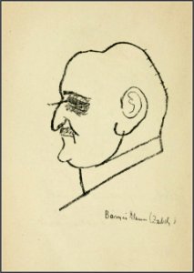 Bányai Elemér (Zuboly), 1913. Major Henrik rajza