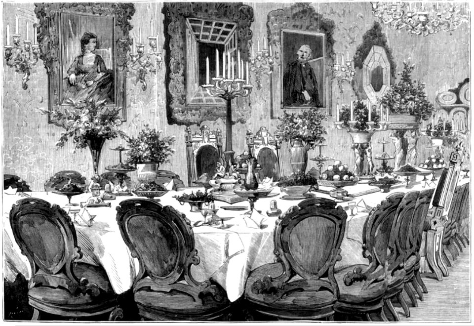 Banquete en la Embajada Británica