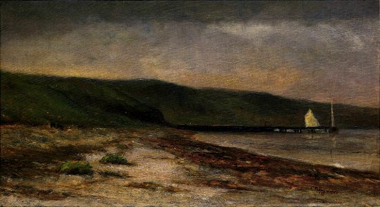 'Jamestown, Rhode Island' by Edward Mitchell Bannister, 1887