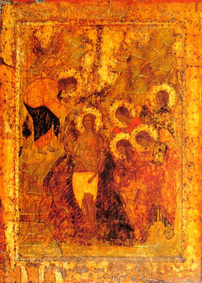 Baptism (1420s, Sergiev Posad)