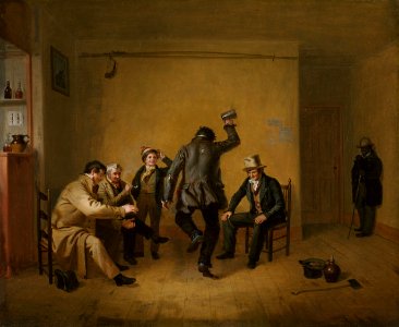 Bar-room Scene, William Sidney Mount, 1835