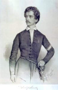 Barabás Portrait of Sándor Petőfi 1848