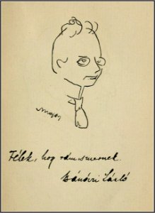 Bánóczi László, 1913. Major Henrik rajza