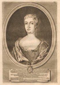 Barbara Radzivił (Zaviša). Барбара Радзівіл (Завіша) (H. Lajbovič, 1758)