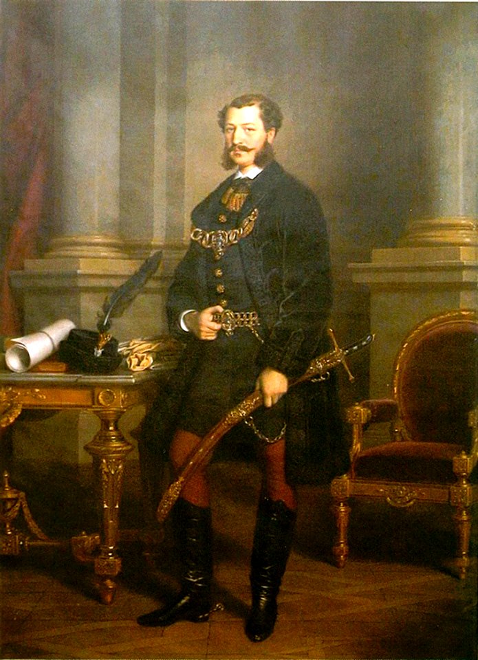 Barabás Portrait of Géza Szapáry 1872