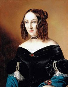 Barabás Portrait of Zsuzsanna Wesselényi 1879