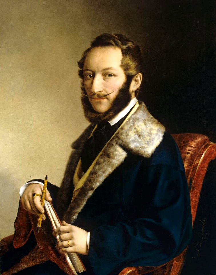 Barabás Önarckép 1841
