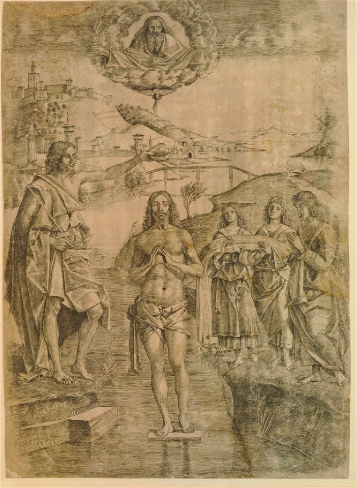 Baptism of Christ Mocetto British Museum