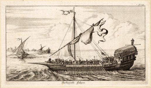 Barbarijsche galeijen, objectnr A 41729