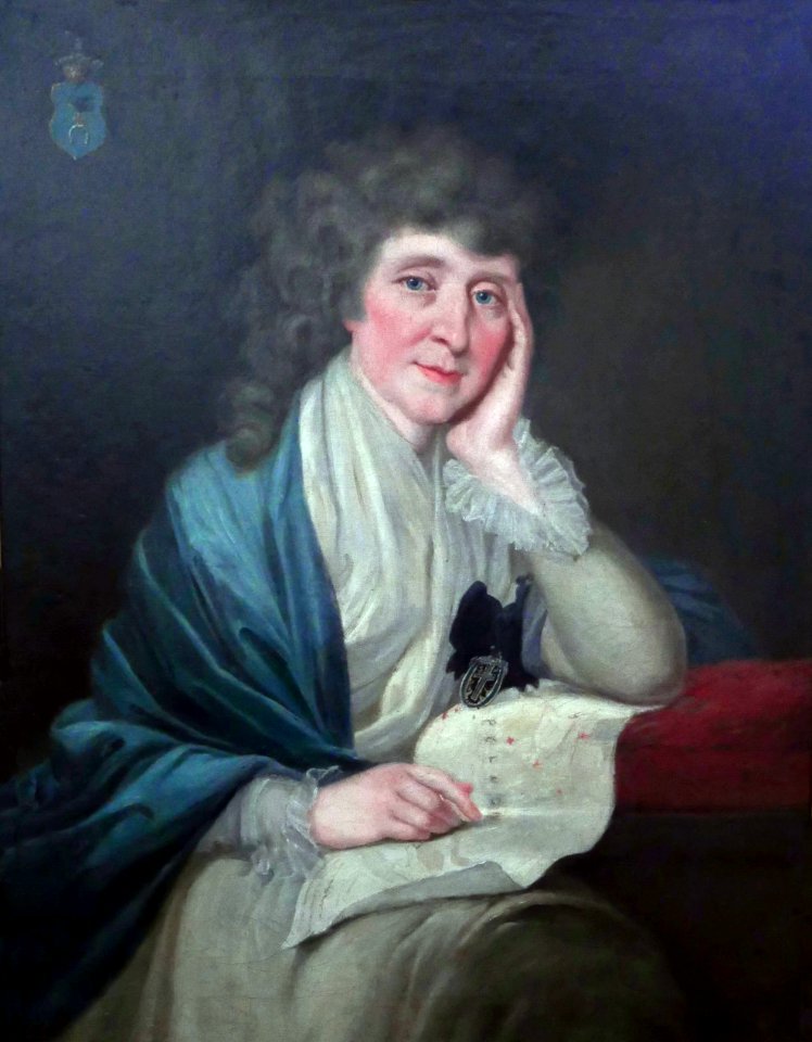 Barbara Kasakoŭskaja (Zyberk). Барбара Касакоўская (Зыбэрк) (J. Pieška, XVIII)