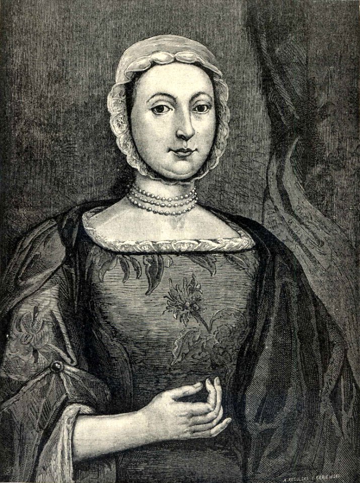 Barbara Kaściuška (Hleŭskaja). Барбара Касьцюшка (Глеўская) (A. Regulski, 1881)