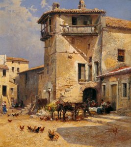 Mariano Barbasán - Plaza de Anticoli Corrado