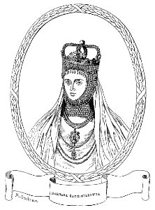 Barbara Radzivił. Барбара Радзівіл (M. Starkman, 1857)