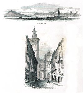 Barcelona Valencia - Allan John H - 1843