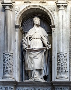 Barcelona Cathedral Interior - Severus of Barcelona by Bartolomé Ordóñez 1519