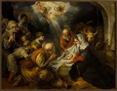 Barent Fabritius - Adoration of the Shepherds (Luke 2-16-17) - M.Ob.1698 MNW - National Museum in Warsaw