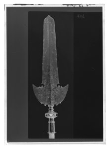 Bardisan för Gustav II Adolfs drabanter m: 1626, tillverkad i Amsterdam - Livrustkammaren - 69552-negative