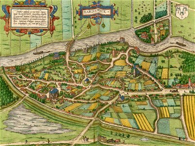 Bardwowick von Braun und Hogenberg 1599