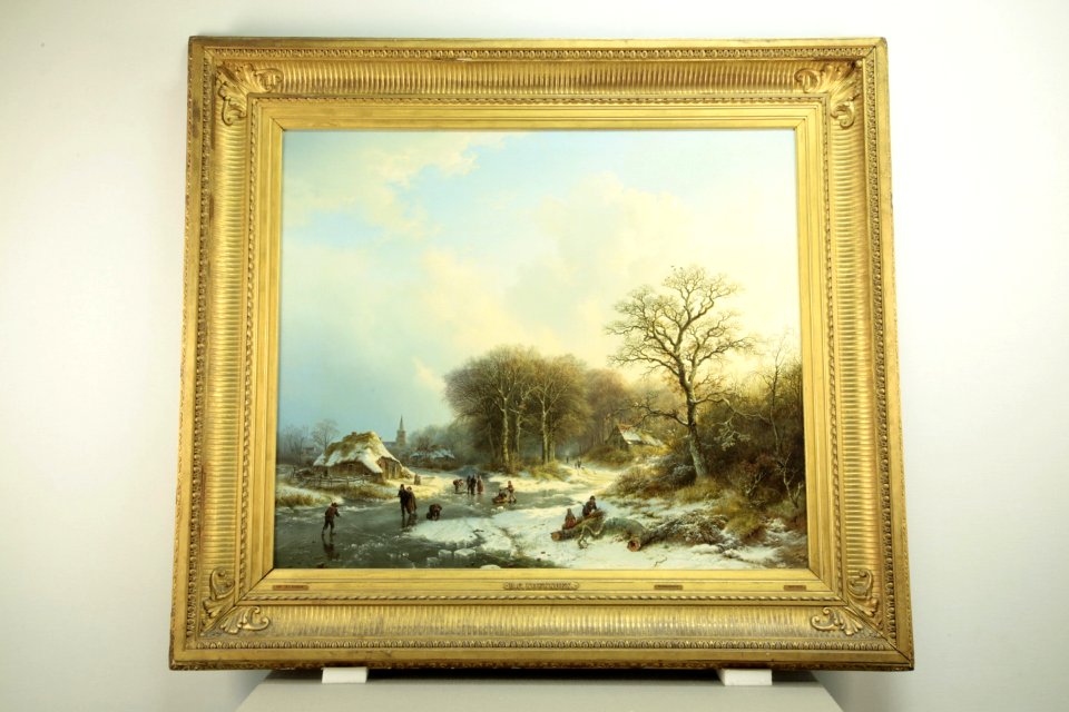 Barend Cornelis Koekkoek - Winterlandschap - 1429 (OK) - Museum Boijmans Van Beuningen