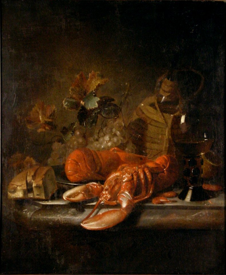 Barend van der Meer - Stilleven met kreeften - 0099 - Rijksmuseum Twenthe