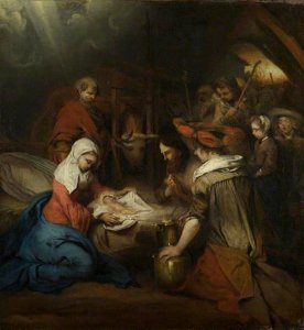Barent Fabritius - De aanbidding der herders - NG1338 - National Gallery