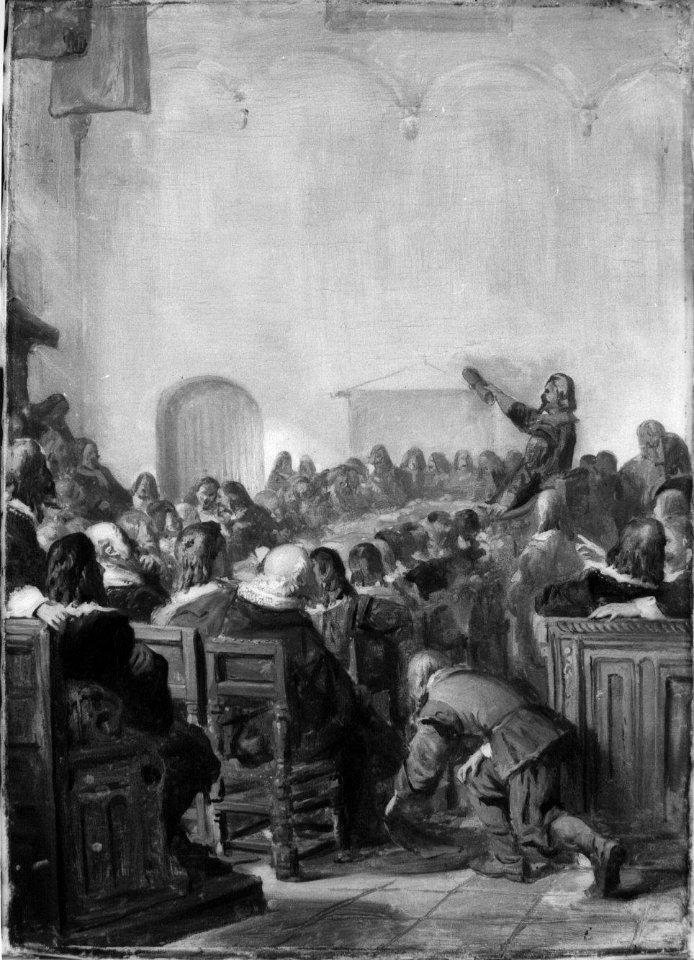 Barend Wijnveld - Anno 1651. De Grote Vergadering te 's-Gravenhage - SA 1641 - Amsterdam Museum