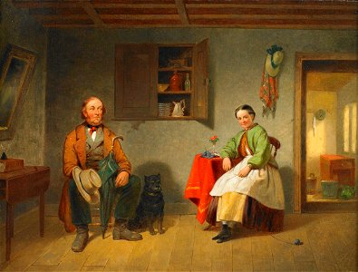 Barking Up the Wrong Tree by Francis William Edmonds - BMA