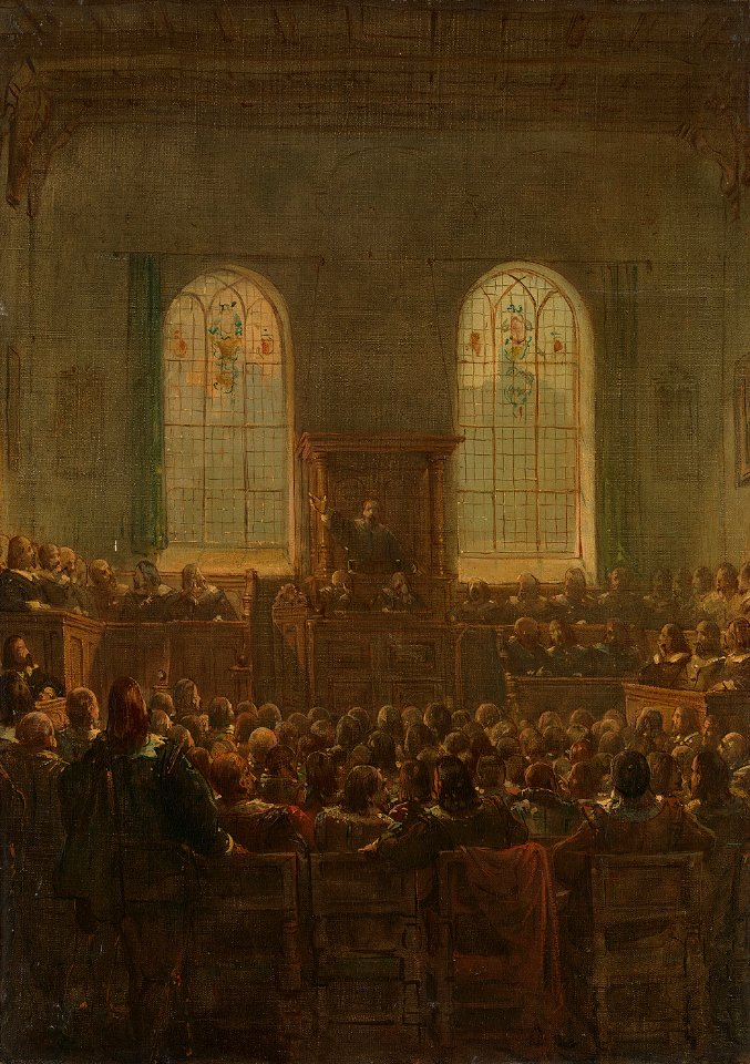 Barend Wijnveld - Anno 1632. De inwijding van het Athenaeum te Amsterdam - SA 5023 - Amsterdam Museum