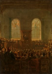 Barend Wijnveld - Anno 1632. De inwijding van het Athenaeum te Amsterdam - SA 5023 - Amsterdam Museum