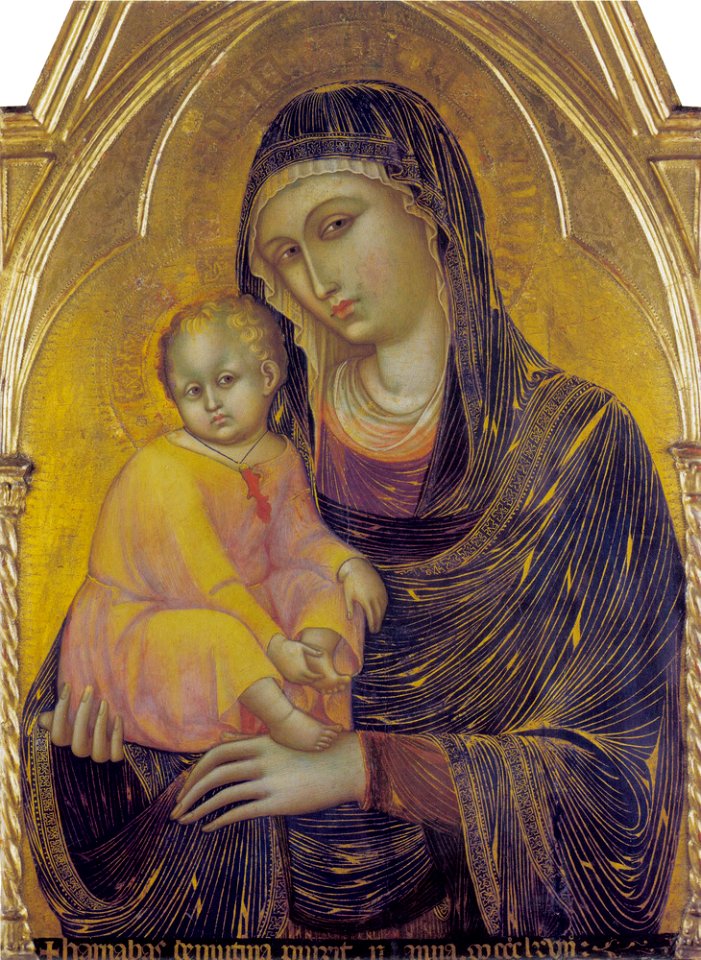 Barnaba da Modena - Madonna met kind - 807 - Städel Museum