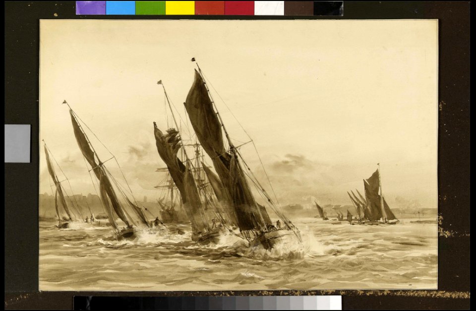 Barge Match (Thames River) RMG PY4069