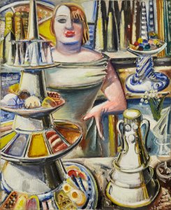 Barmaid by Paul Kleinschmidt, 1932