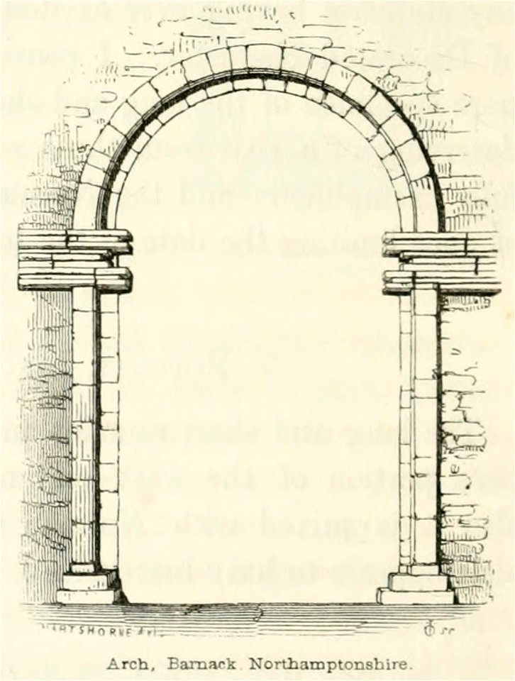 Barnack Arch stylesofarchitec00rick 0374