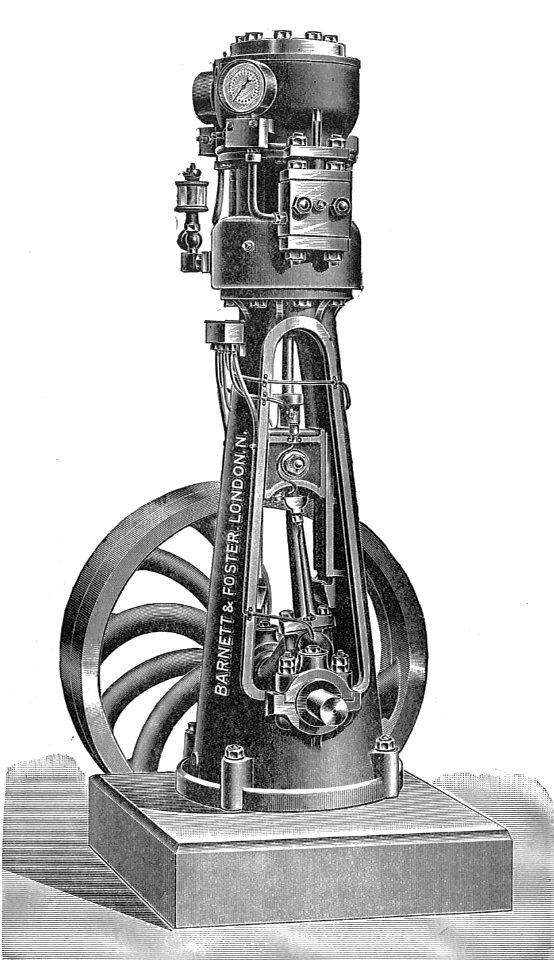 Barnett & Foster refrigerator (Rankin Kennedy, Modern Engines, Vol VI)