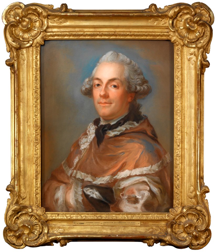 Baron H.I. von Düben (Gustaf Lundberg) - Nationalmuseum - 25266