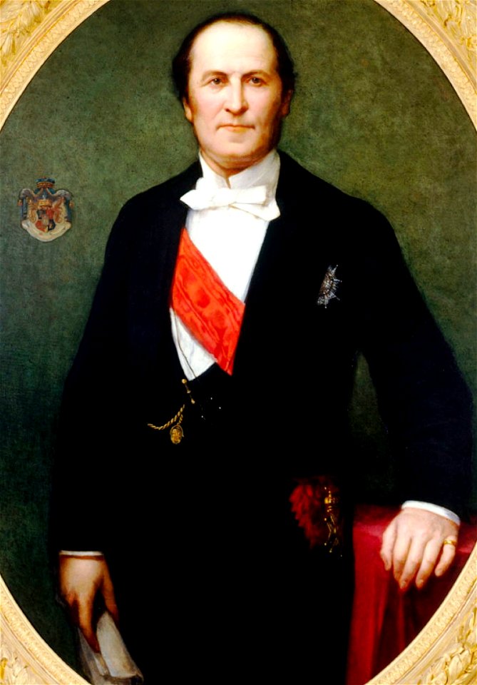 Baron Georges-Eugène Haussmann by Henri Lehmann