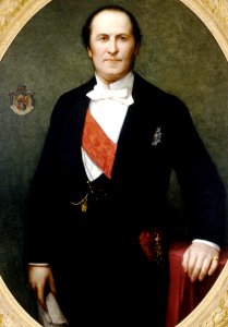 Baron Georges-Eugène Haussmann by Henri Lehmann