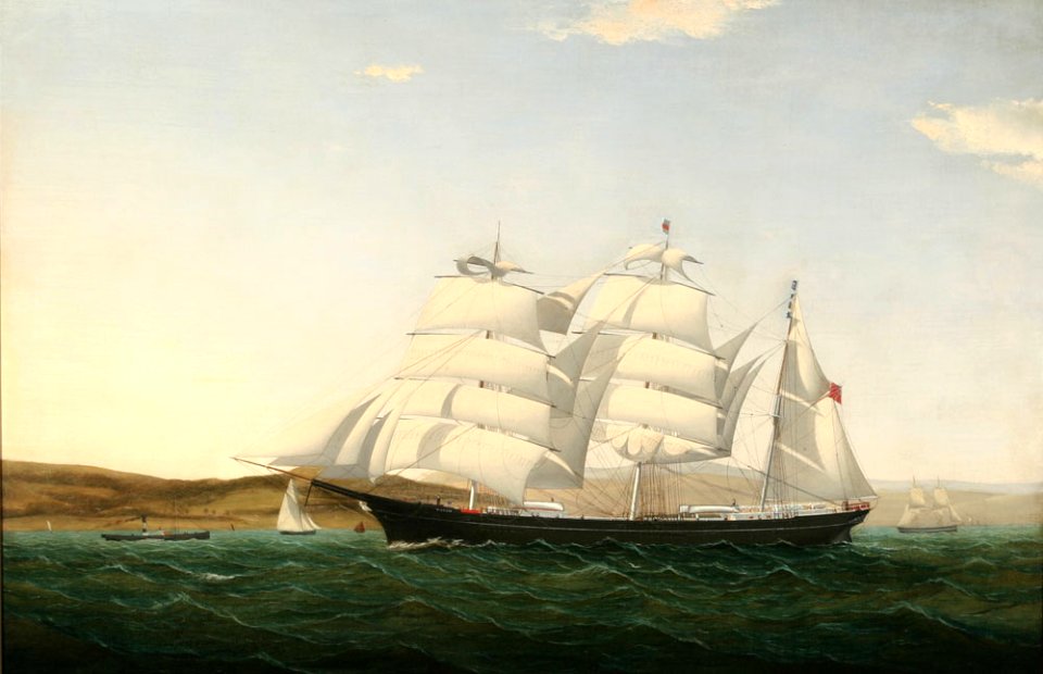 Barque Mindora, by John Stewart