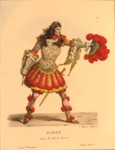 Baron, dans le rôle de Cinna (BM 1871,1209.2548)