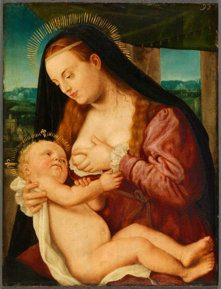 Barthel Beham (zugeschrieben) - Maria mit dem Kind - 5301 - Bavarian State Painting Collections