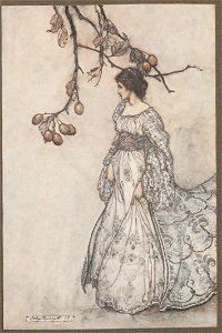 Barrie - Piter Pan dans les Jardins de Kensington, 1907 (page 314 crop)