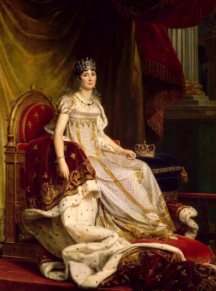 Baron François Gérard - Joséphine in coronation costume 