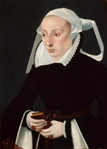 Bartholomaeus Bruyn, the younger - Portrait of a Woman with a Prayer Book - 1940.934 - Art Institute of Chicago