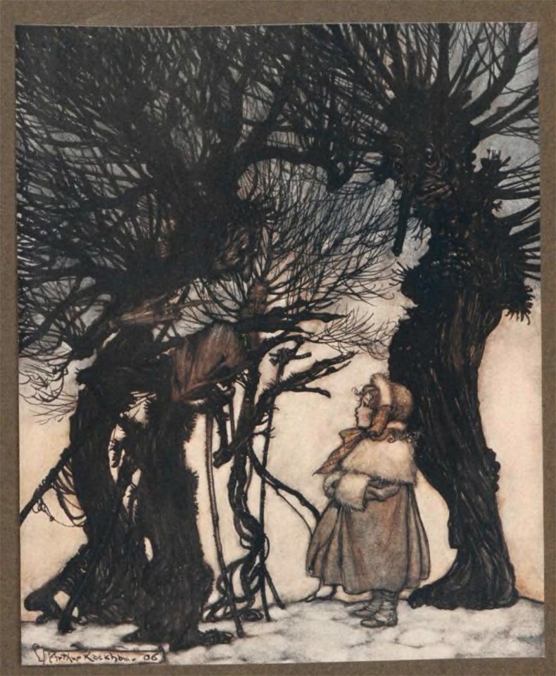 Barrie - Piter Pan dans les Jardins de Kensington, 1907 (page 302 crop)